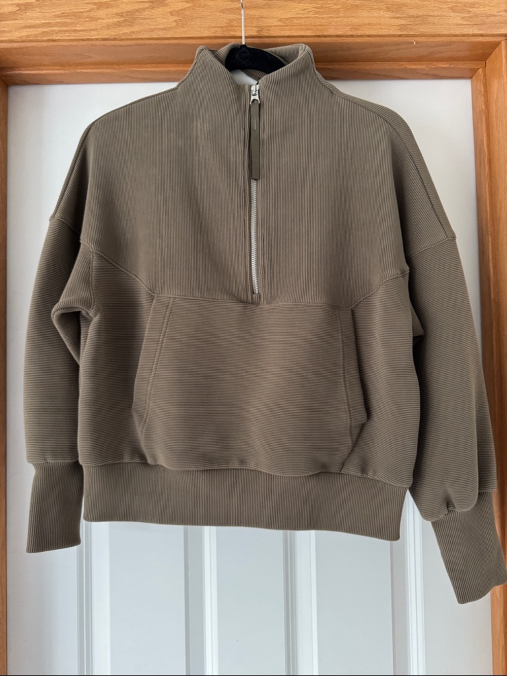 Varley Acadia Ottoman Knit Half-Zip Pullover